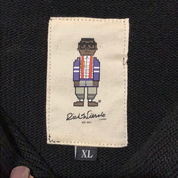 Rich weirdo men’s sweater size XL knitwitts (ee) - Picture 4 of 6